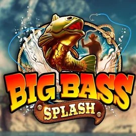 Big Bass Splash slot logo by Pragmatic Play at SlotRave Casino
