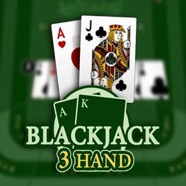 Blackjack 3H (Habanero) logo by Habanero at SlotRave Casino