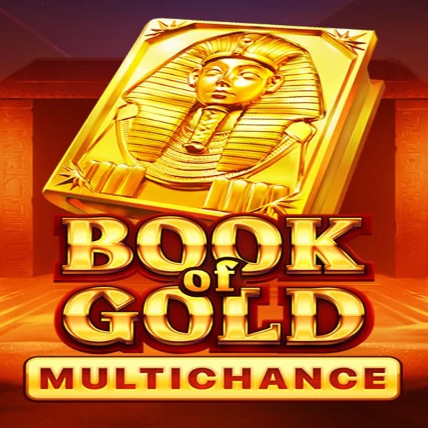 Book of Gold Multichance logo – Slots by Playson at SlotRave Casino