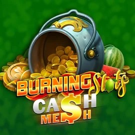 Burning Slots Cash Mesh slot logo by BF Games at SlotRave CasinoBurning Slots Cash Mesh