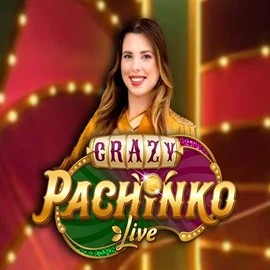 Crazy Pachinko by Evolution, showcased at slotravescasino.com – game logo
