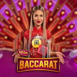 Play Mega Baccarat slot by Pragmatic Play on slotravescasino.com