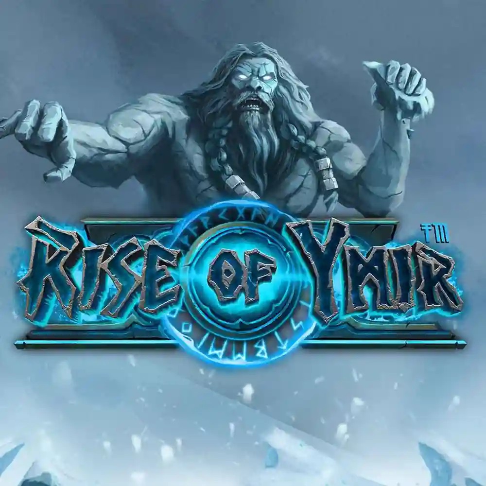 Try Rise of Ymir slot by Hacksaw Gaming on slotravescasino.com – logo image