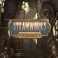 Steamworks The Workshop logo by Peter & Sons at SlotRave Casino
